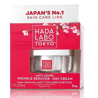 HADA LABO TOKYO ANTI-AGING Day Cream Against Wrinkles 50ml • $40