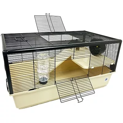 Grosvenor Large Syrian Hamster Rat Mouse Small Animal Cage W FREE Water Bottle • £66.99