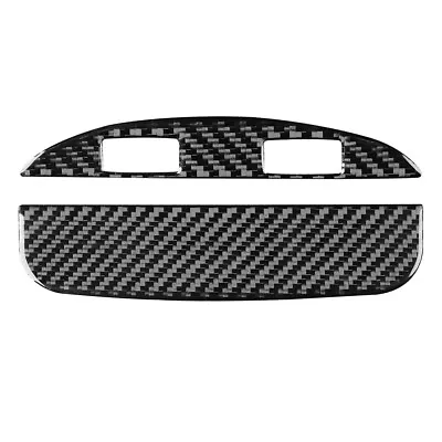 Carbon Fiber Rear Air Outlet Vent Panel Trim Cover For Maserati Ghibli 14-15 • $40.31
