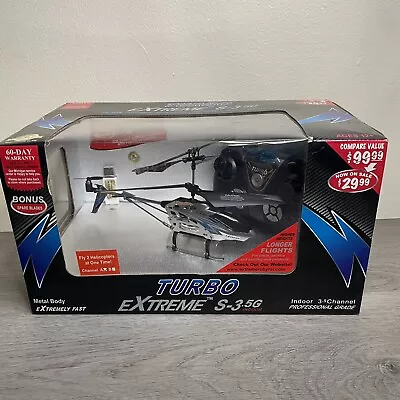 Extreme R/C Remote Control S-3.5G Turbo RC Helicopter. Brand New! • $29.99
