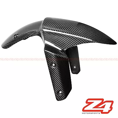 2009-2012 ZX-6R Front Tire Fender Mud Guard Hugger Fairing Cowling Carbon Fiber • $159.95