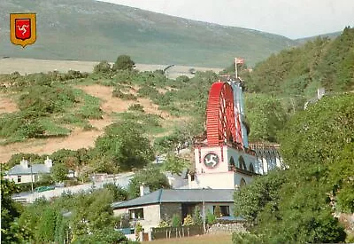 C15168 The Great Laxey Wheel   Isle Of Man Postcard • £0.99