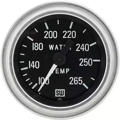 Stewart Warner Deluxe 2-1/16 Mechanical Water Temp Gauge 72 Inch • $114.99