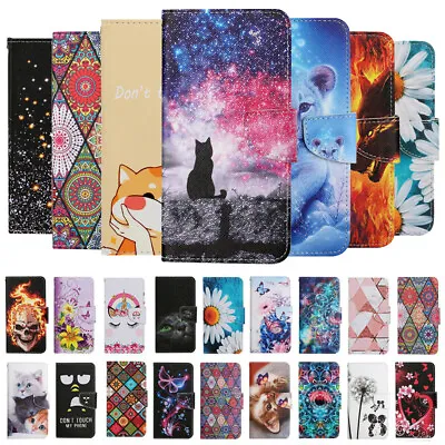 For Samsung S24 A55 A15 A05S A25 PU Leather Flip Wallet Stand Cartoon Phone Case • $10.79