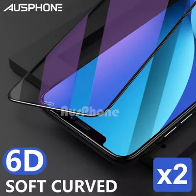 2xFor IPhone 15 14 13 12 11 Pro XS Max XR 8 Plus Screen Protector Tempered Glass • $4.99