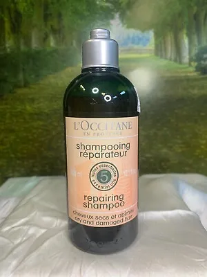 L'occcitane Repairing Shampoo W/ 5 Essential Oils 300ml Dry & Damaged Hair (new) • $32.50