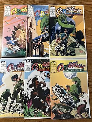 CADILLACS AND DINOSAURS #1 2 3 4 5 6 Epic Marvel 1-6 Mark Schultz 1990 • $39.99