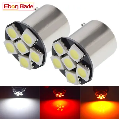 6V 6 Volt BAU15S PY21W LED Bulbs For Classic Village Car Motorbike Light Lamp • $3.99