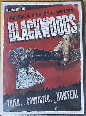 Blackwoods DVD Patrick Muldoon Michael Pare Clint Howard Brand New • $8.99