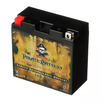 YT14B-BS  High Performance - Maintenance Free - Sealed AGM Motorcycle Battery • $42.90