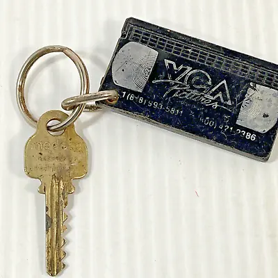 Medeco Key Restricted Do Not Duplicate Omnibus 1 Cent Stamp VCA Keyring • $27.08