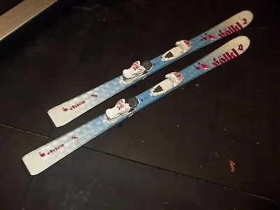 Volkl Chica Downhill Skis Size 140 CM W/ Marker 45 Bindings - Used. 104/67/92 R • $89.99