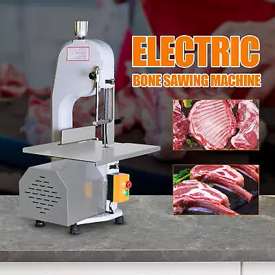 Commercial Electric Meat Bone Saw Machine Frozen Meat Cutting Band Cutter 1500W • $462.99