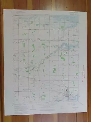 Oak Harbor Ohio 1968 Original Vintage USGS Topo Map • $39.95