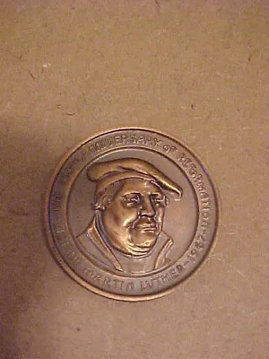 Dr. Martin Luther  450th Anniversary Of Reformation Coin  Canada Centennial 1967 • $29.99