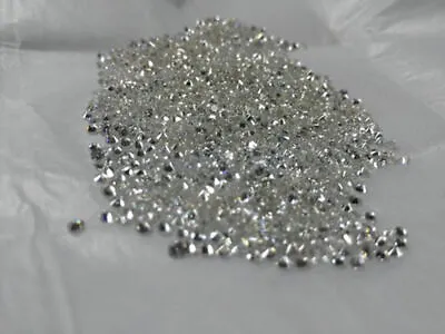 CVD Diamond For Love GH-Color VS2/SI1 Clarity 1.2mm Round Cut 0.45ct/50 Pcs Lot • $108.09
