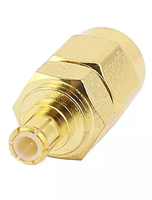 $7.46 • Buy SMA Male To MCX Male Jack Straight Coaxial RF Connector Adapter USA
