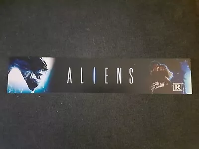 ALIENS (Single-Sided) 5x25 CUSTOM MOVIE THEATER MYLAR (1 Of A Kind) • $29.99