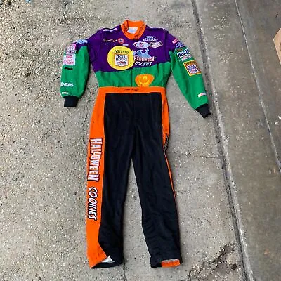 Scott Riggs NASCAR Nestle Toll House Halloween Cookies Race Used Fire Suit • $999.95