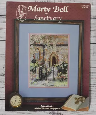 SANCTUARY Cross Stitch Leaflet MARTY BELL Pegasus BUY 4 GET 1 FREE • $9