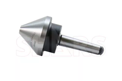 Mt 2 Morse Taper Cnc .0004  Bull Nose Live Center 440lb 3000 Rpm Certificate  P[ • $66