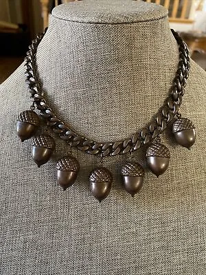 Vtg Yves Saint Laurent Acorn Necklace • $399.99