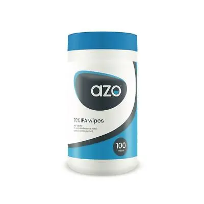 £5.99 • Buy Azo Wipette 70% Alcohol Wipes Disinfectant Wipes (Canister Of 100) - EXP 07.22