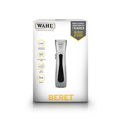 Wahl Pro Lithium Beret Trimmer - 8841-612 | AUS PLUG • $219.95