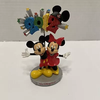 Disney Parks Exclusive Mickey Mouse Minnie Mouse 2012 Figurine • $0.99