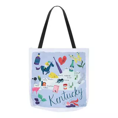 Kentucky Map 18  Tote Bag • $29.98