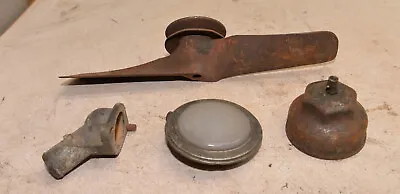 Model T Ford Parts Lot Light Water Pump Elbow Motor Fan Oil Filter Cap Tools • $37.99