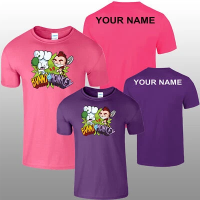 £12.99 • Buy Bunny Vs Monkey Kids T Shirt Funny Cartoon Book Day Children Story Novelty Gift
