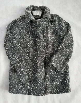 G4) Size 12 Indigo Collection M&S Marks And Spencer Jacket Coat • £12.99