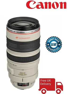 Canon 100-400mm F4.5-5.6L EF USM AF Image Stabilised Lens 2577A002 • £1719.99