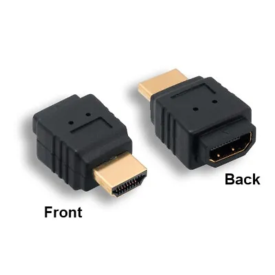 KNTK HDMI Male To Female PortSaver Adapter PC Laptop Monitor Display Video Audio • $9.60
