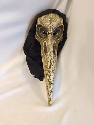 Prototype Adult Size Plague Doctor Mardi Gras Halloween Mask. Steampunk  • $47.67