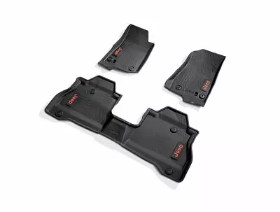 $159.29 • Buy 82216629AB Jeep Gladiator JT All Weather Rubber Slush Mat Black Mopar OEM