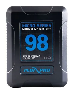**Open Box** IndiPro Micro-Series V-Mount Li-Ion Battery (98Wh) • $139.99