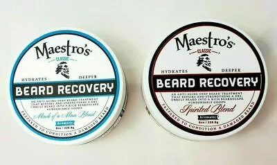 Maestro's Classic Spirited Blend 8oz. Beard Recovery 2 Variations *NEW*  • $9.99