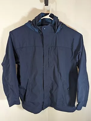 LL Bean's Sweater Fleece 3-in-1 Full Zip Outer Jacket Men's Size XL Hooded • $24.99