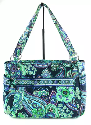 Vera Bradley Stephanie Blue Rhapsody Purse • $45