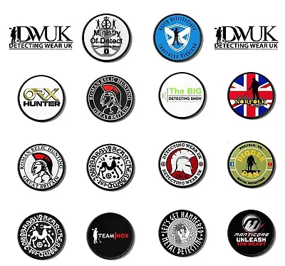 Metal Detecting Patches Sew Or Iron On | Detectorist Gift. • £4.99