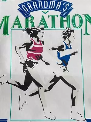 Thirteenth Annual Grandma's Marathon June 17 1989 Duluth MN 14 X 25 1/2  Poster • $99.99