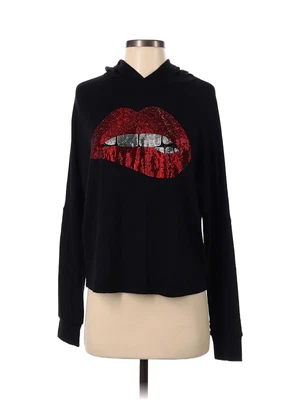 $40.99 • Buy Lauren Moshi Women Black Pullover Hoodie XS