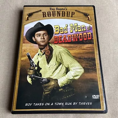 Roy Roger’s Roundup: Bad Man Of Deadwood (DVD 1941) Western Cowboy Gabby Hayes + • $2.99