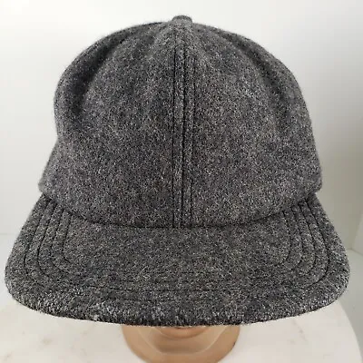 Vintage Hunting Hat Camping Cap Gray Wool Paramount USA Medium 6 7/8 • $14.99