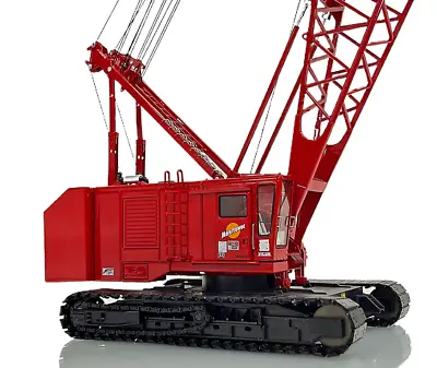 Manitowoc 4100W Crawler Crane - Red Weiss Bros 1:50 Scale Model #WBR030-1202 New • $554.95