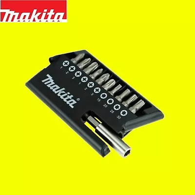 Makita D-30651 11pc Screwdriver Bit Set With Magnetic Holder • £4.99