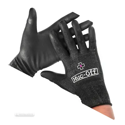 Muc-Off MECHANICS GLOVES Motorcycle Bicycle Bike Maintenance Gloves - One Pair • $10.99