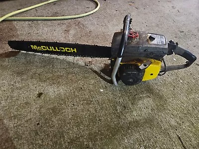 Mcculloch Super Pro 81 Chainsaw • $525